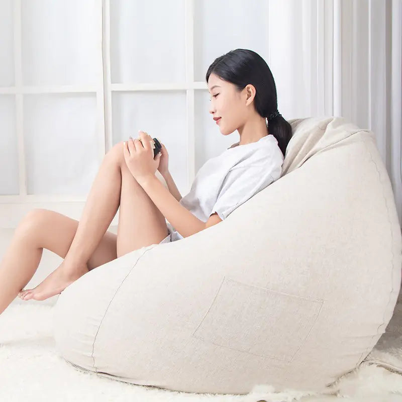 Bean Bag Sofa Cover for Lazy People