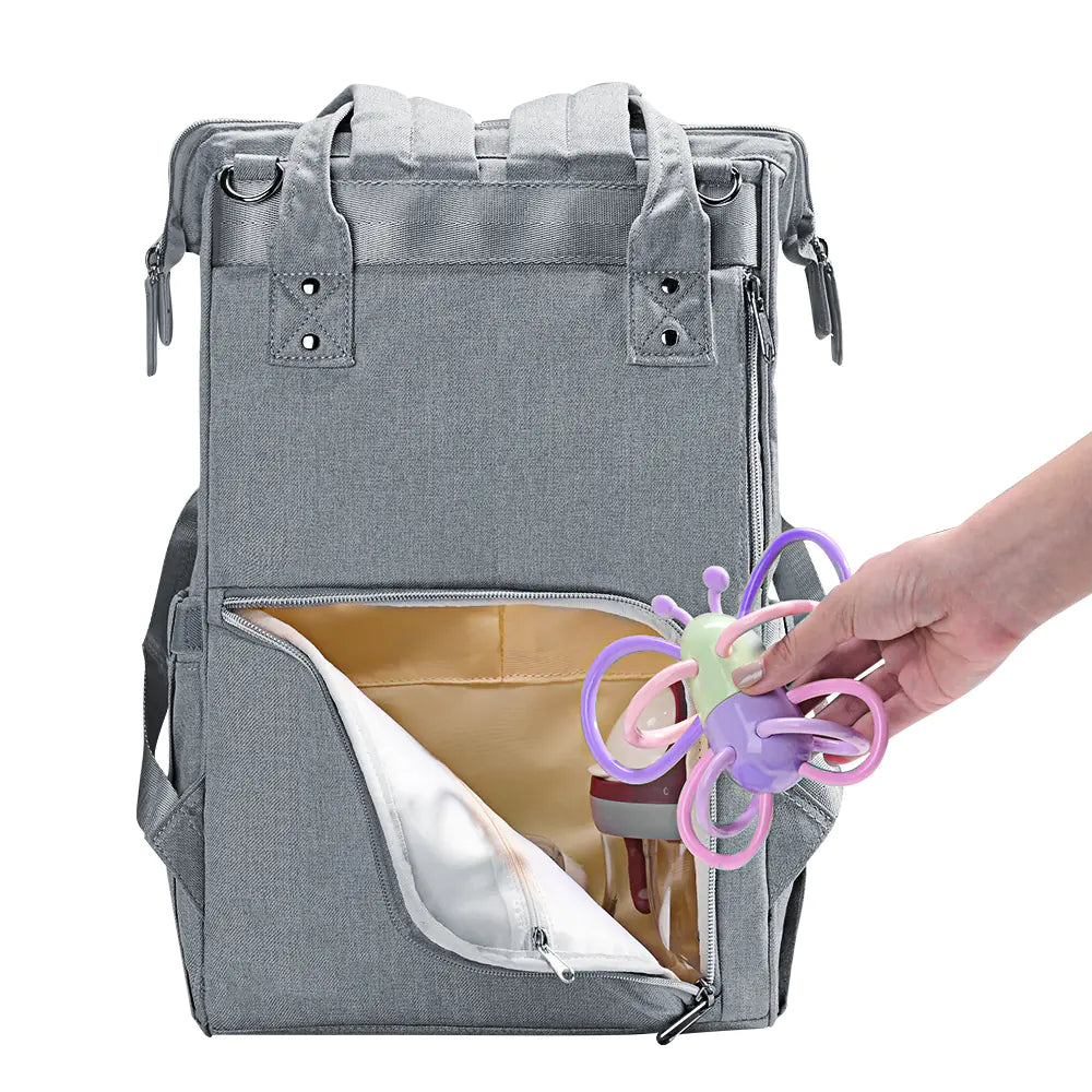 Large Capacity Lightweight Diaper Backpack for Moms