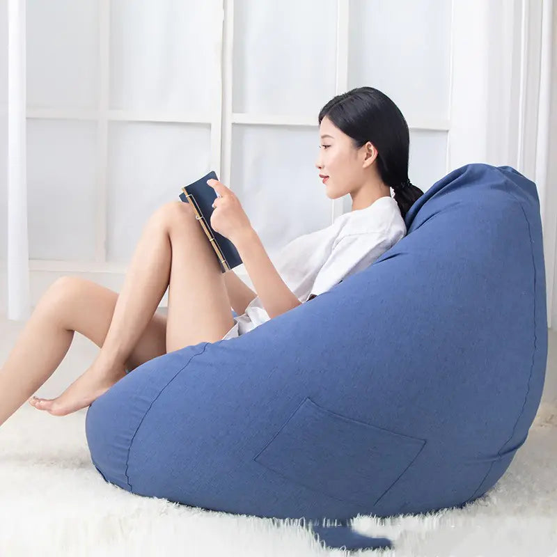 Bean Bag Sofa Cover for Lazy People
