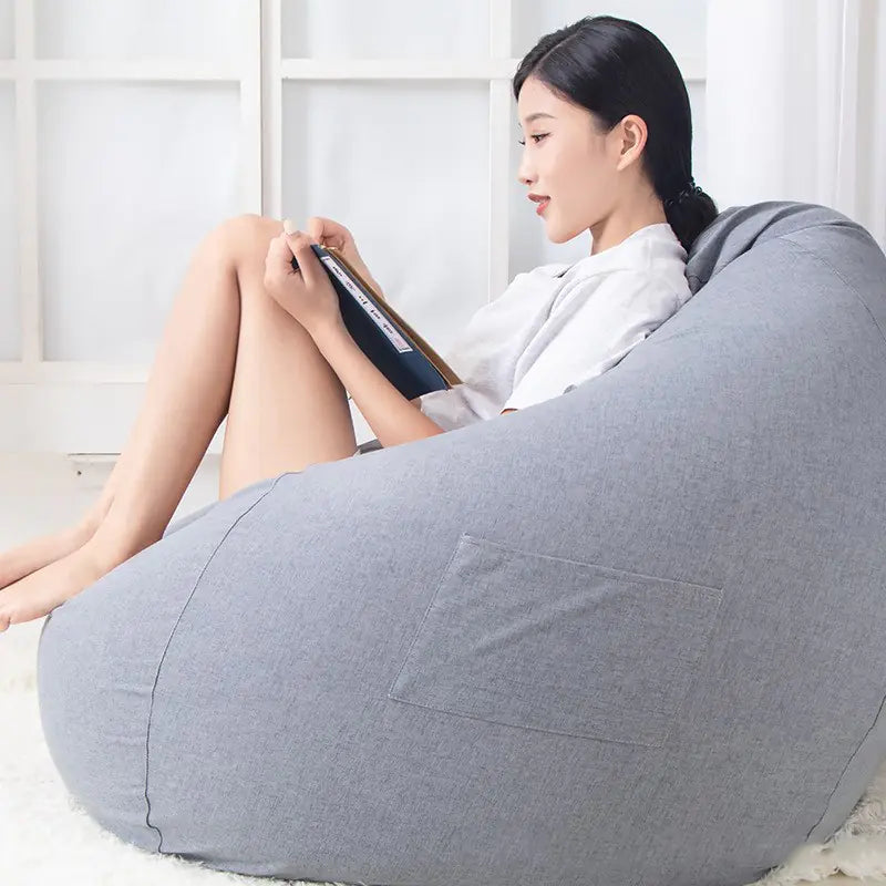 Bean Bag Sofa Cover for Lazy People