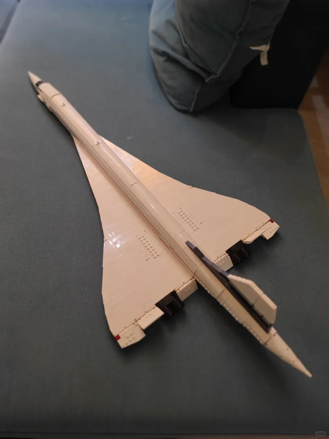 New Passenger Aircraft Model Building Blocks Home Decoration Children's Adult Festival Gifts