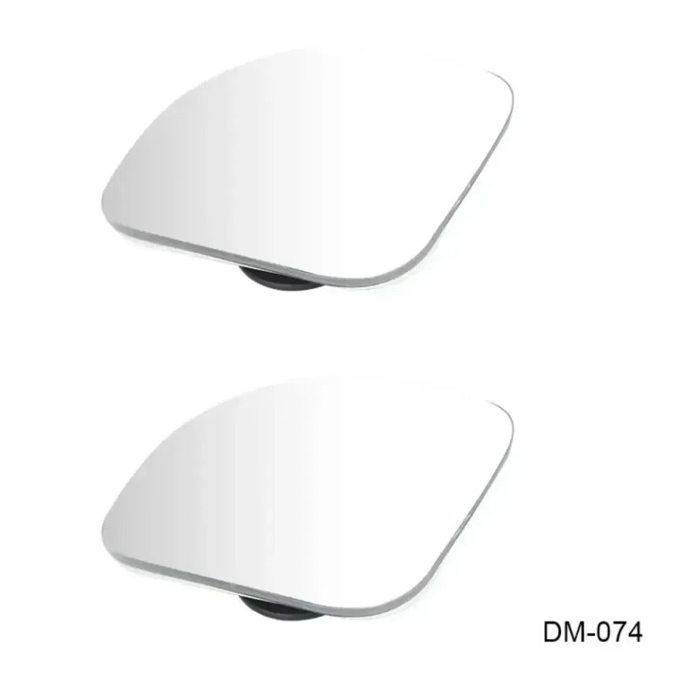 2pcs Car Mirror Wide Angle Car Blind Spot Mirrors 360° Adjustable Auxiliary Rearview Mirrors HD Frameless Small Round Mirror