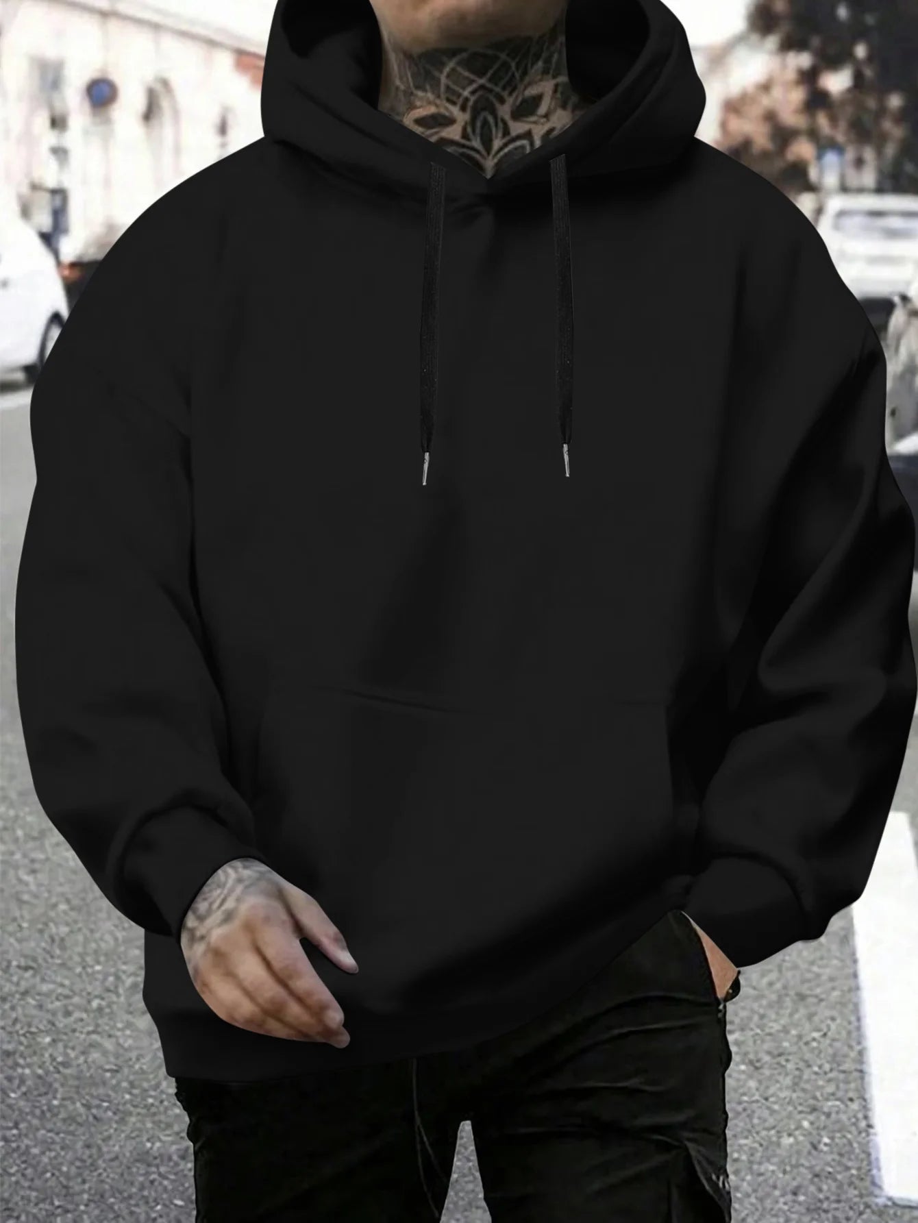 Faith Over Fear Hoodie with Pockets - Soft and Comfortable Clothing, Inspirational Print Sweatshirt