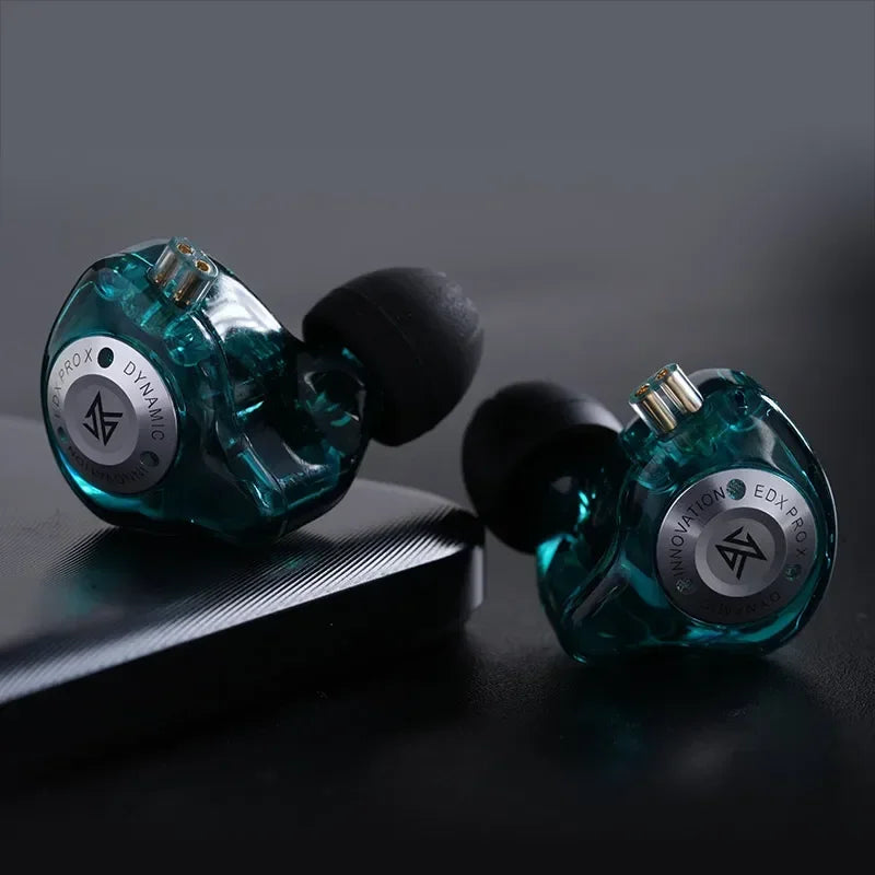 KZ EDX PRO X Dynamic Drive Earphone HIFI Bass Earbud Sport Music Cancelling Headsets 2PIN Cable KZ ZSTX ZSN PRO X EDC EDA ZVX