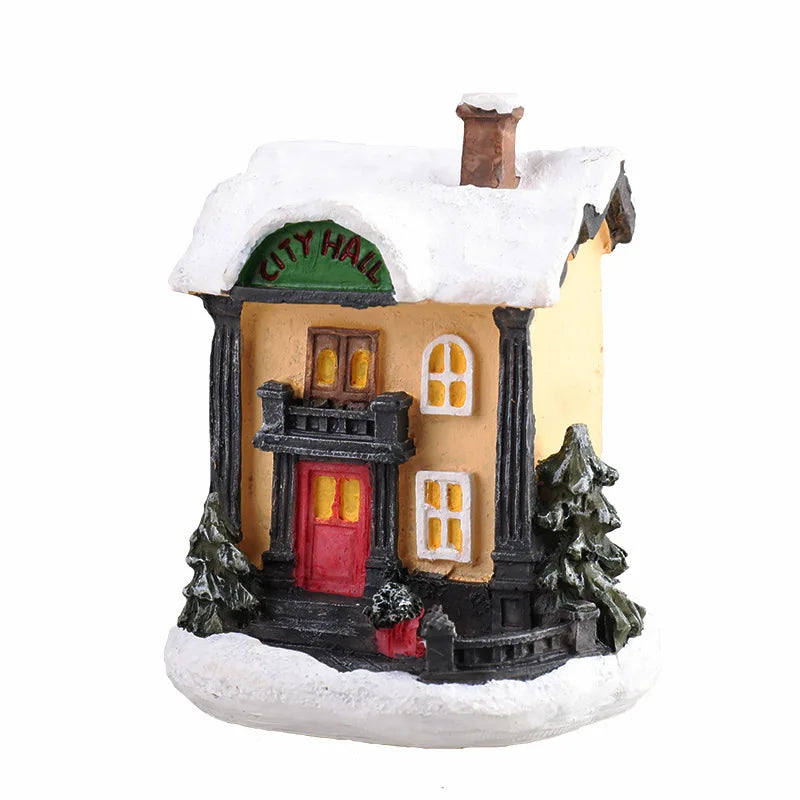 Christmas House Light Decorations For Home Ornaments Kids Xmas Gift New Year 2025 Navidad Decor Bedroom Night Light With Battery
