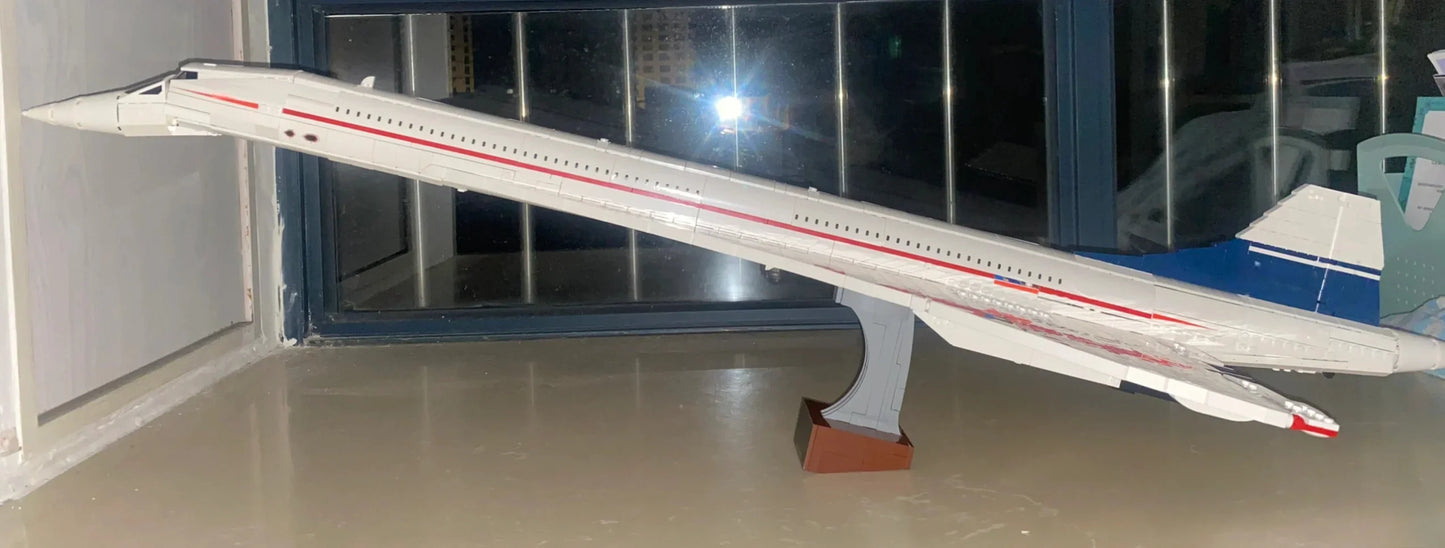 New Passenger Aircraft Model Building Blocks Home Decoration Children's Adult Festival Gifts