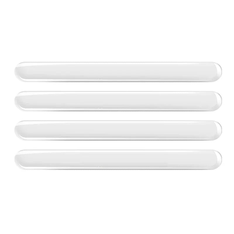 Car Door Handle Bowl Scratch Transparent Stickers Protective Invisible Silicon Rearview Mirror Anti-collision Protection Strip