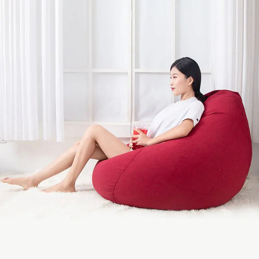 Bean Bag Sofa Cover for Lazy People