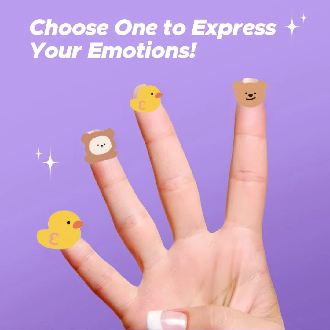 24 pieces of cartoon facial acne patches, concealer, acne patch and pimples patch, ultra-thin and breathable