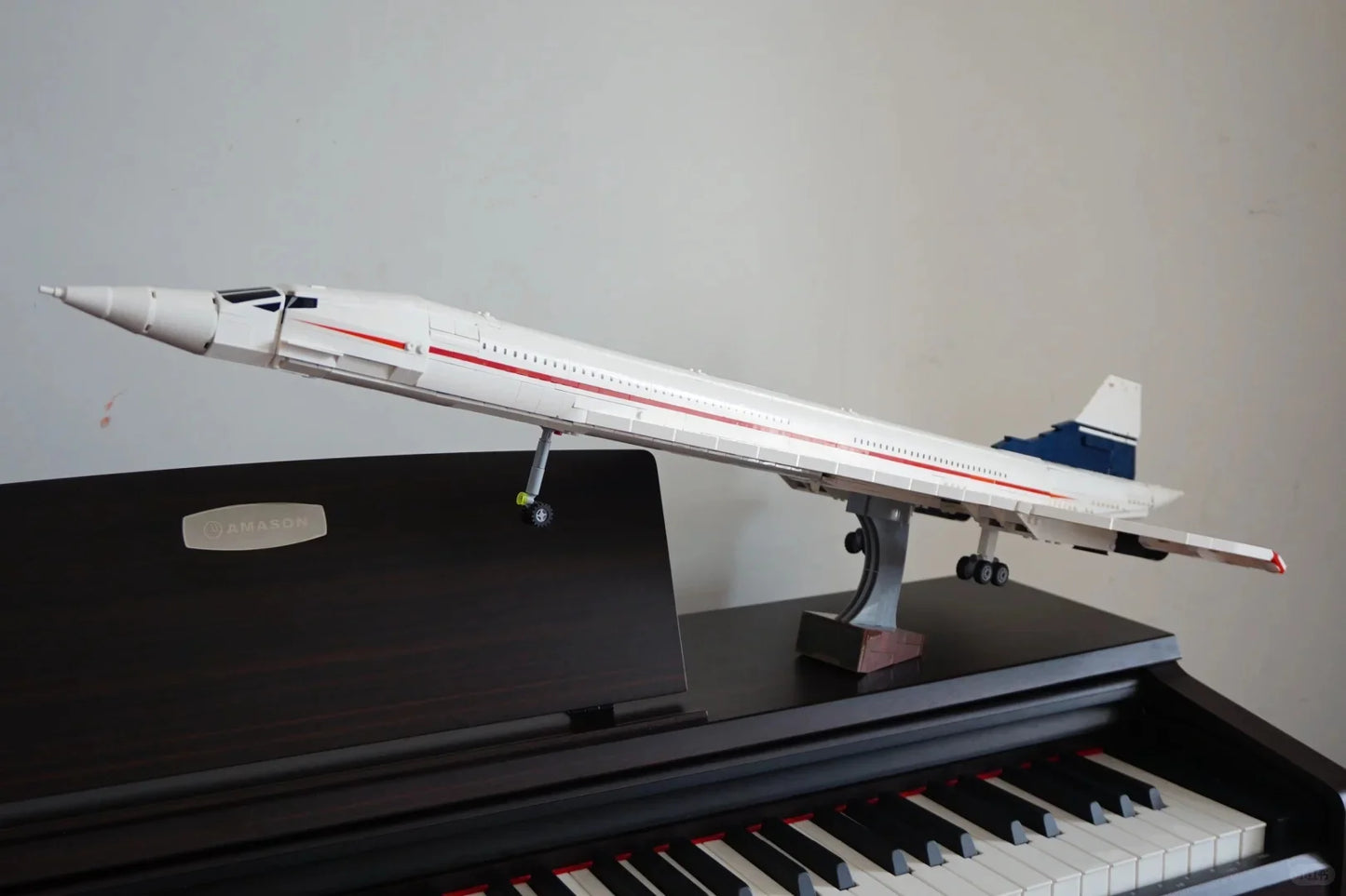 New Passenger Aircraft Model Building Blocks Home Decoration Children's Adult Festival Gifts